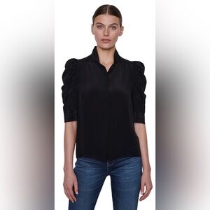 FRAME Gillian Blouse Size Small